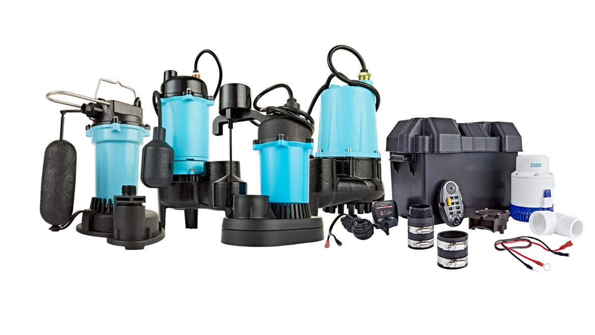 Supply House Times 2023 Products of the Year #17 Franklin Electric's Little Giant sump pump lineup