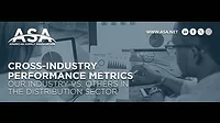 ASA News: Cross-Industry Performance Metrics feature image of man working on analytics data in the background