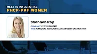 Shannon Irby, National Account Manager New Construction for Pfister Faucets Shannon Irby, National Account Manager New Construction for Pfister Faucets