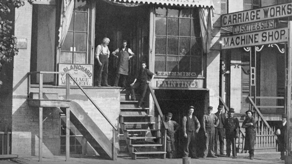 April 2024 ASA News 1: Charles Jeremiah Smith establishes a small machine shop in Milwaukee in 1874.