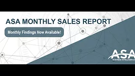 May 2024 ASA News: ASA Monthly Sales Report