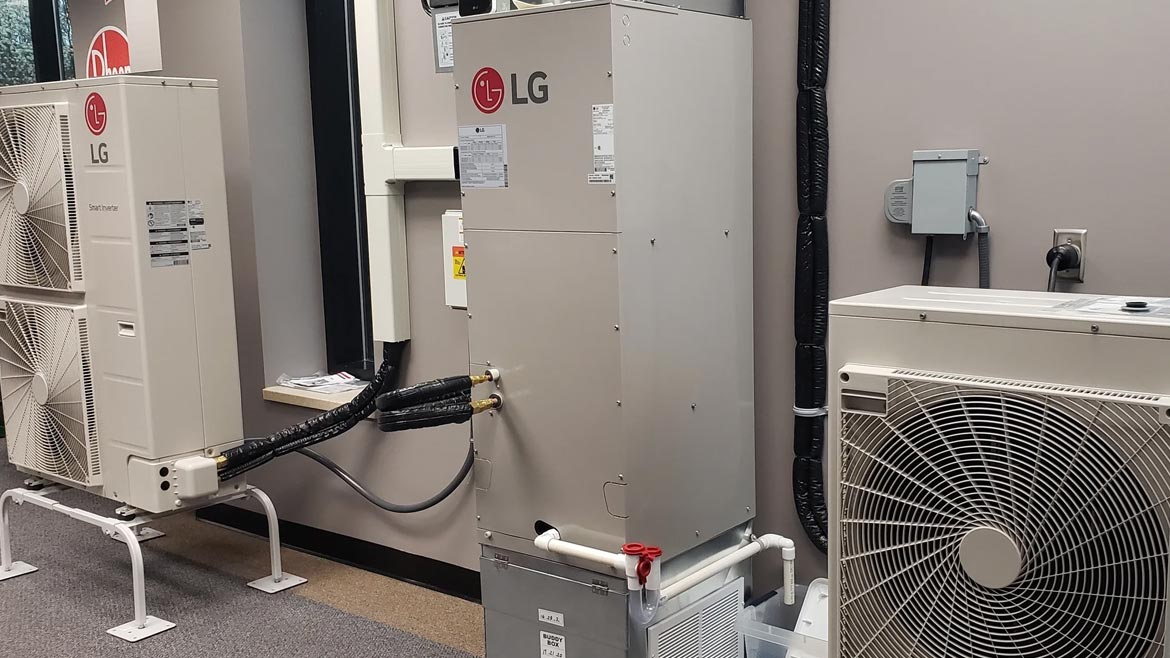 Robertson Heating Supply opened a technology and training lab in 2022.