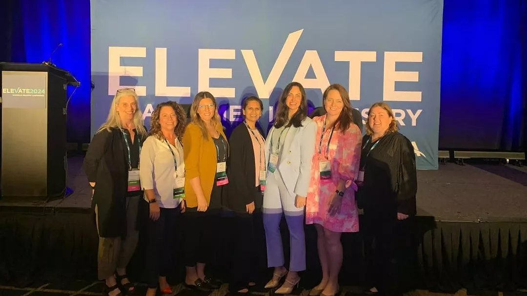 Bradford White attendees at the ASA Women in Industry ELEVATE2024 conference in Nashville.