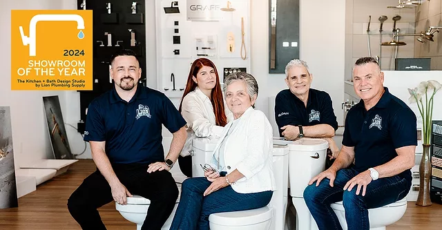 2024 Supply House Times Showroom of the Year: Lion Plumbing Supply group photo