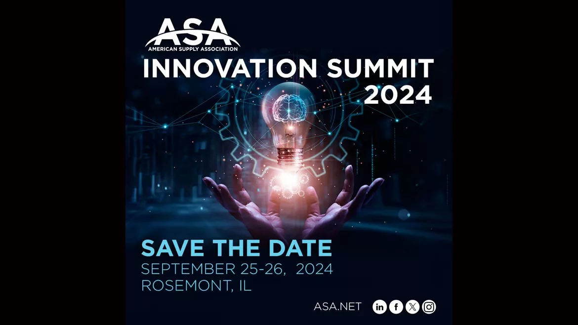 ASA Innovation Summit 2024 in Rosemont, IL. Save the Date, September 25-26, 2024.