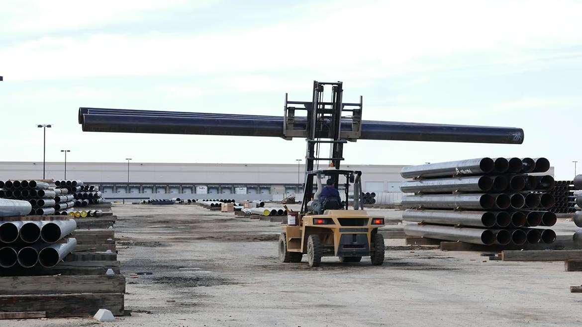 Pipe yard