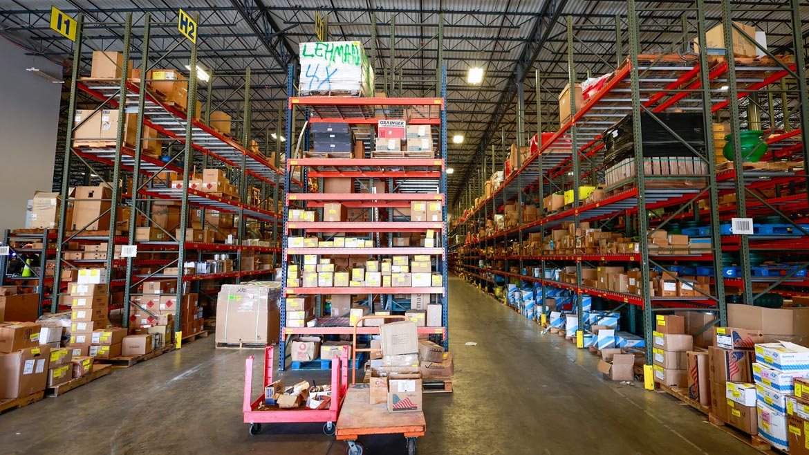 Lehman Pipe & Supply warehouse