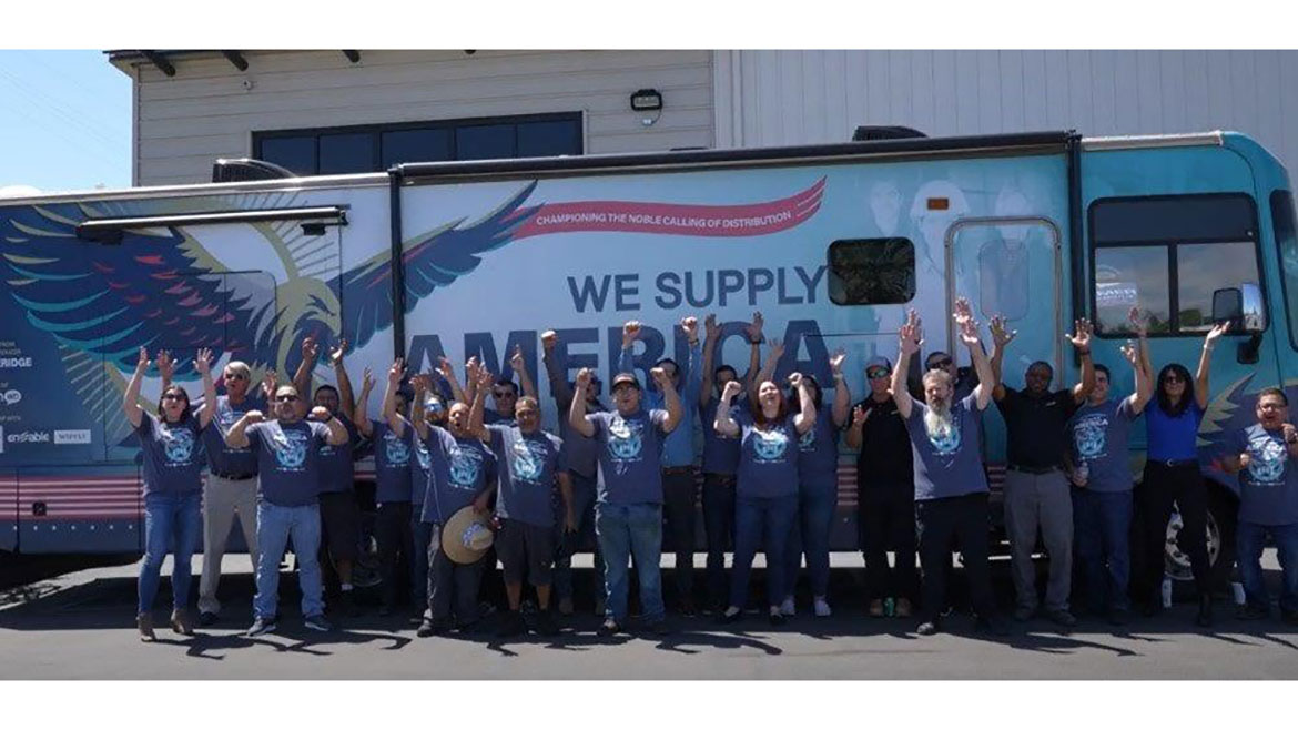 Group picture of the CPS crew. They were featured on season two of We Supply America.