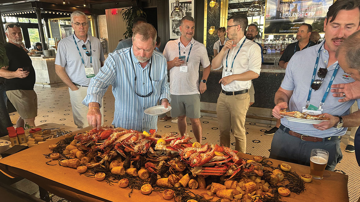 Attendees closed the ASA Northeast Summit at Choptank.