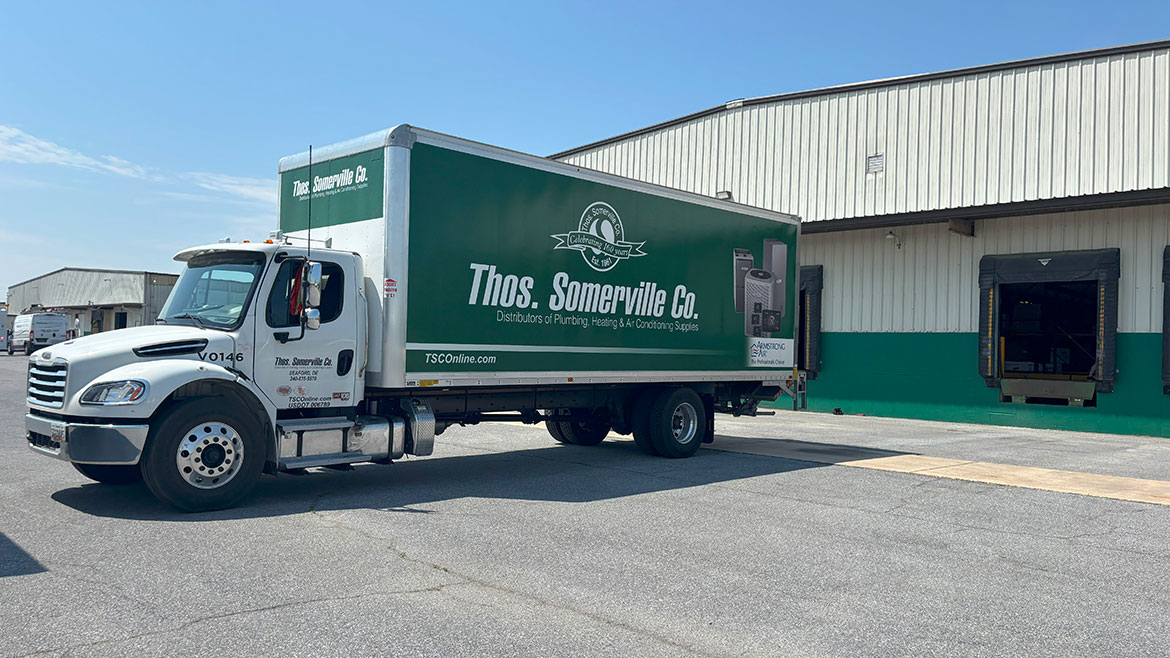 Thos. Somerville Co. truck