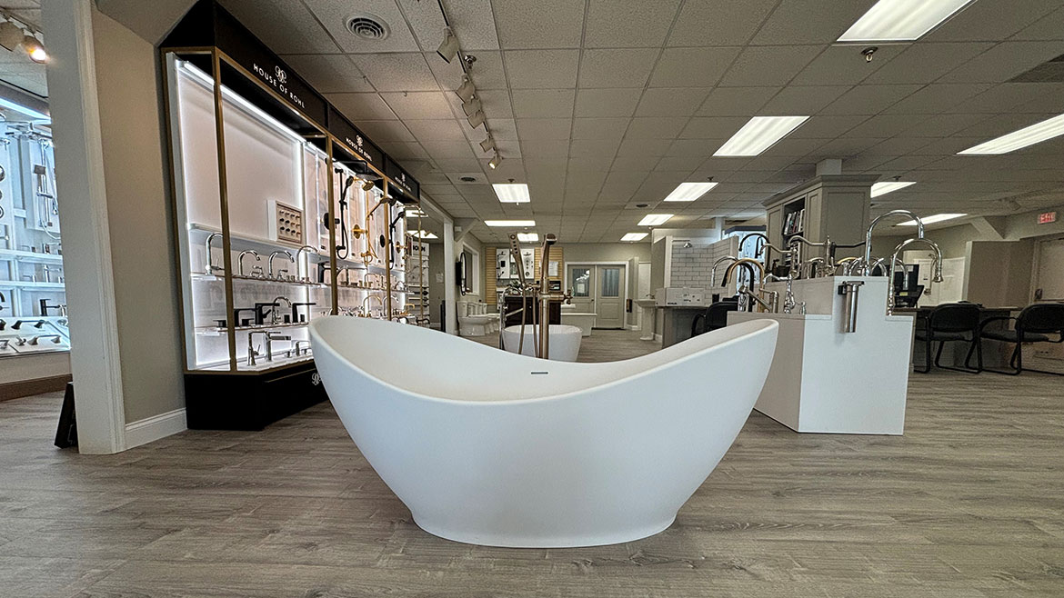 The company’s updated showroom in Annapolis.
