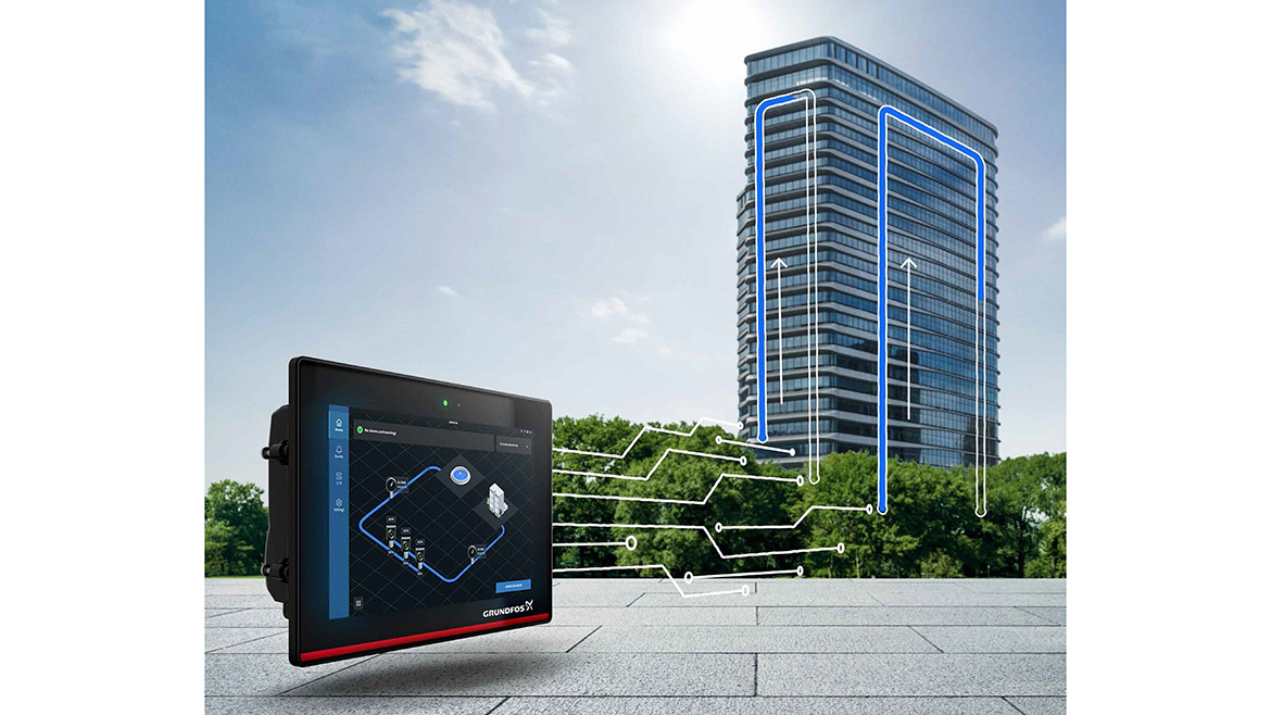 Grundfos is launching the new Intelligent Pump Control GENIECON.