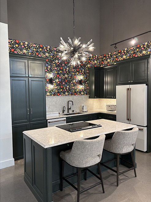Gerhard's St. Louis Park Showroom showing a full kitchen display.