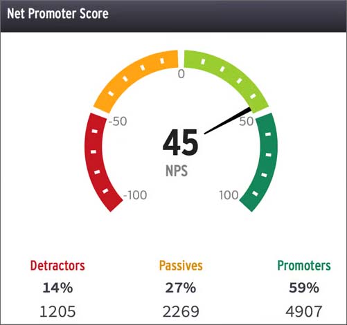 Net Promoter Score Chart