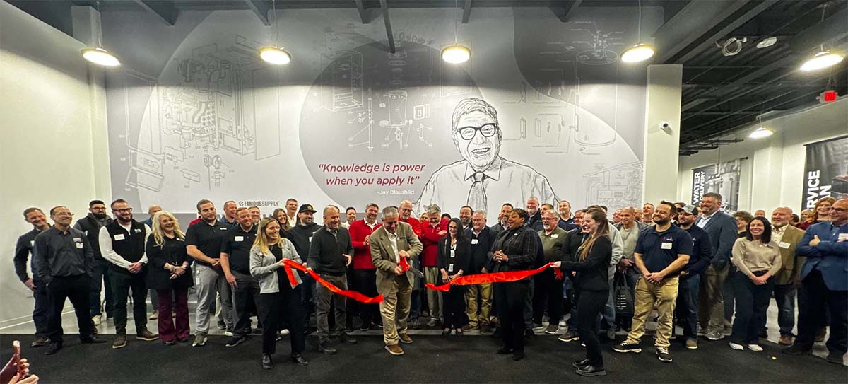 Famous Supply J-TEC training facility grand opening