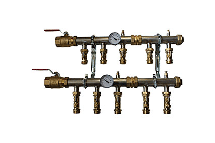 Stainless steel commercial manifolds