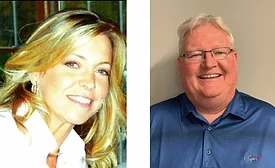 Melissa Coolidge and Todd Evans