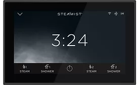 Steamist Matte Black Finish