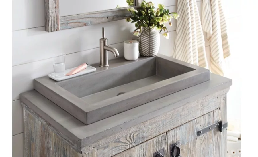 Native Trails’ NativeStone Trough Bathroom Sink 2