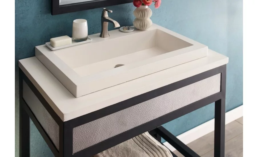 Native Trails’ NativeStone Trough Bathroom Sink
