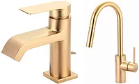 Pioneer Industries' Brushed Gold Finish