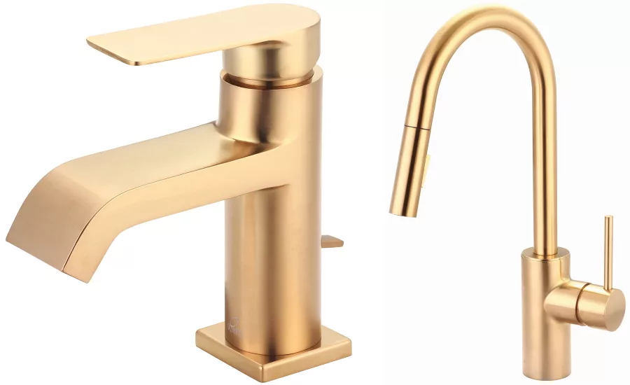 Pioneer Industries' Brushed Gold Finish