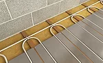 Use pipe clips to secure the tail pipework