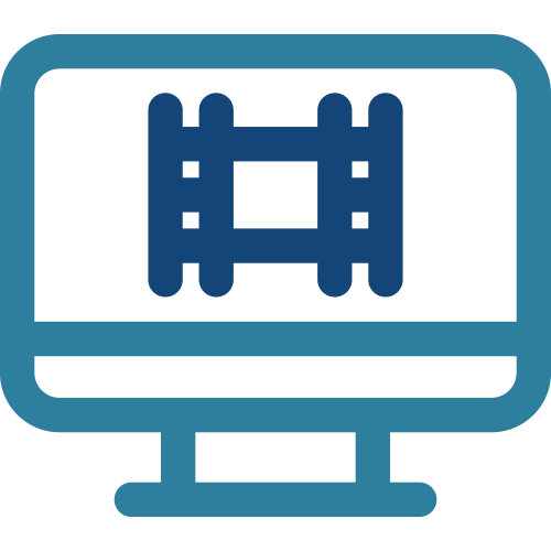 Video teleprompter icon