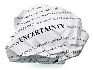 Uncertainty inbody