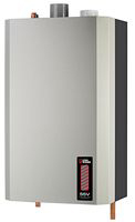 Utica SSV is a gas-fired, wall-hung, stainless-steel modulating condensing boiler.