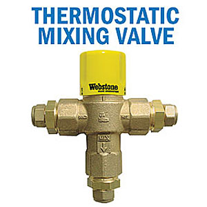 Webstone mixing valve
