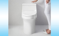 Kohler toilet with touchless flush