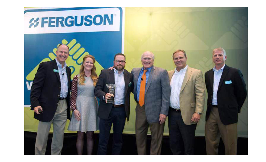 American Standard Named Ferguson S Showroom Plumbing Vendor Of The Year 2015 12 01 Supply House Times