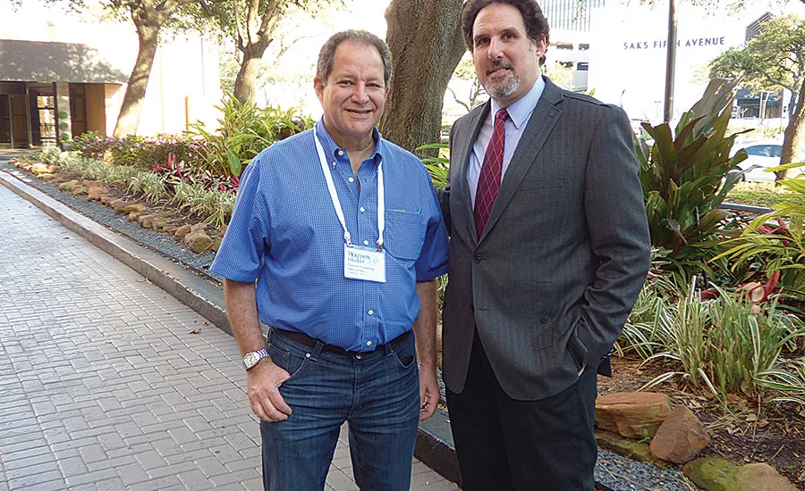 Warren (left) and Howard Frankel at the 2016 Forte