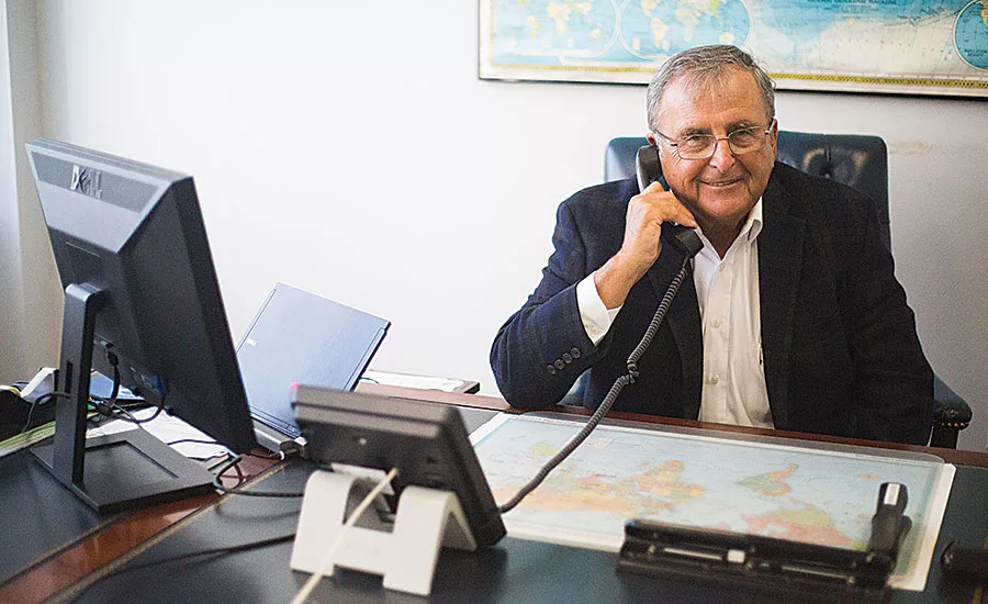 George Simas, president and CEO of diaphragm tank manufacturer Flexcon