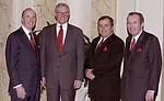 From left: Joe Swan, Parker Wheat, George Simas and Tom Swan Jr. Simas also enjoyed a successful run at manufacturers rep firm Emerson-Swan