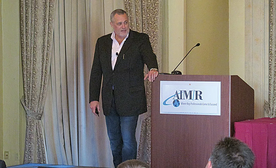 The high-energy Jeffrey Hayzlett of The Hayzlett Group opened the conference with his keynote address