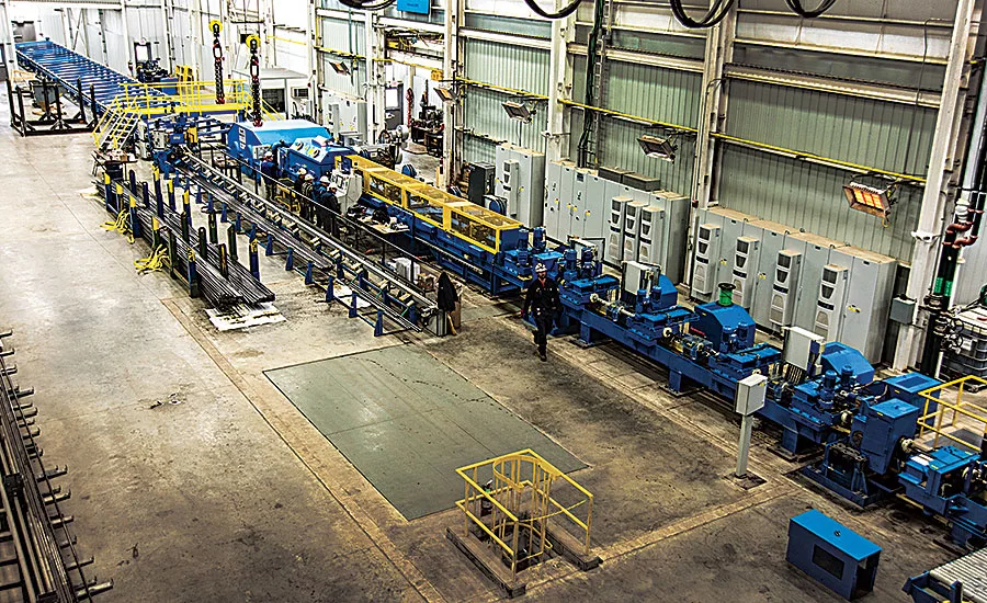 The crown jewel of MST’s recent $45 million capital expansion is the addition of a pilger mill