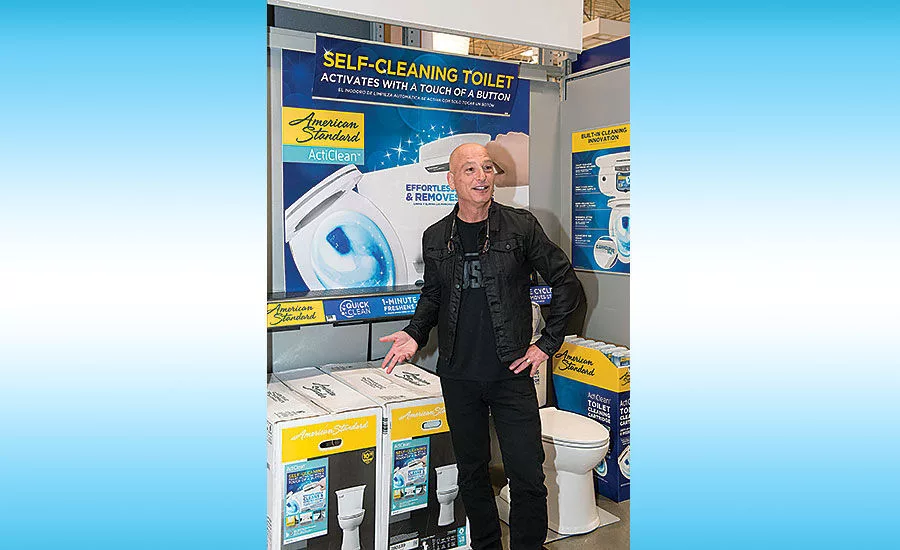 Television personality Howie Mandel helped launch American Standard’s ActiClean Patrol campaign
