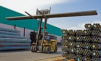 Santa Fe Springs, Calif., pipe yard at Kelly Pipe; pipe, valves, fittings; Industrial PVF master distributor