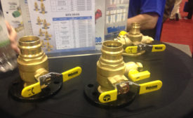 Webstone Valves introduced its new, innovative The Isolator valve at the 2016 AHR Expo in Orlando.
