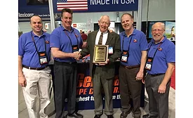 General Pipe Cleaners awarded manufacturers rep Ford Williams the Bob Gelman Lifetime Achievement award Jan. 20, 2016.