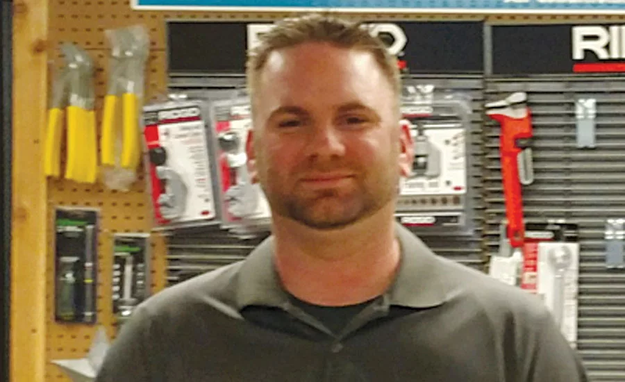 Corey Fuller of Morrison Supply.