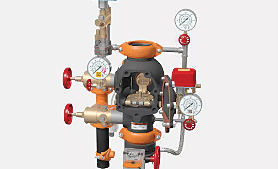 Victaulic dry valve