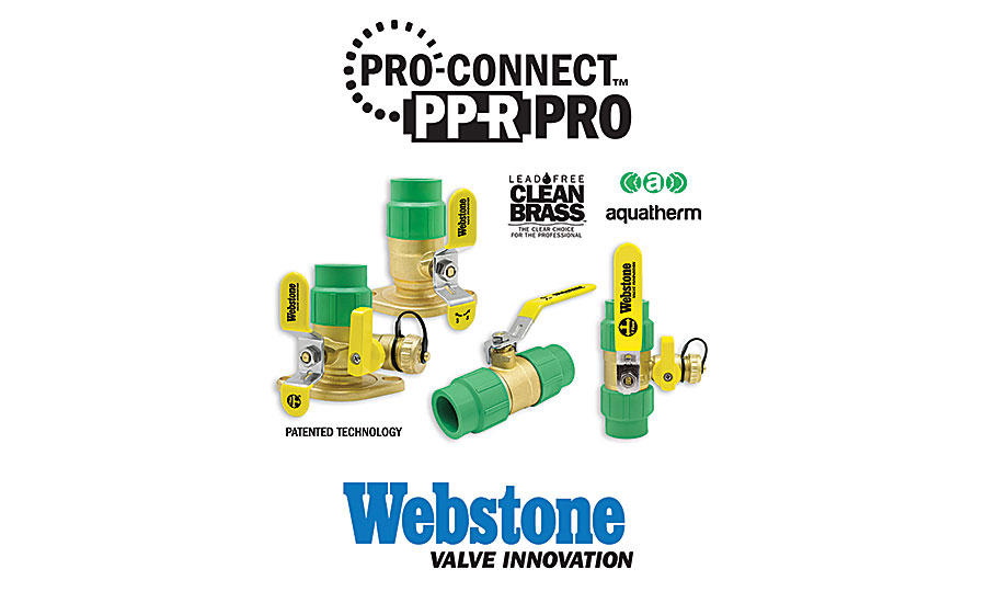 Webstone brass valves