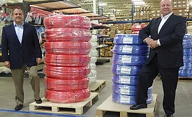 Executive Vice President Walter Jann (left) and President/CEO David Hickman of Legend Valve’s