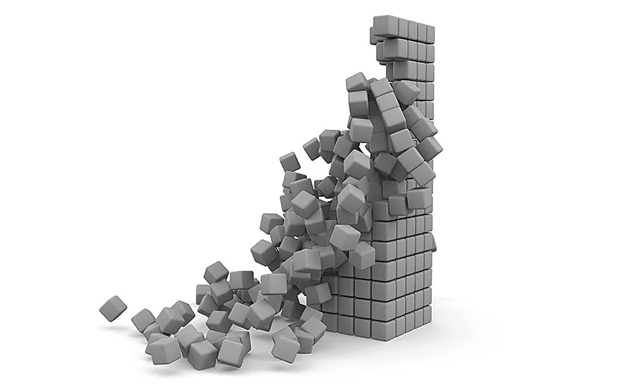 The steel collapse