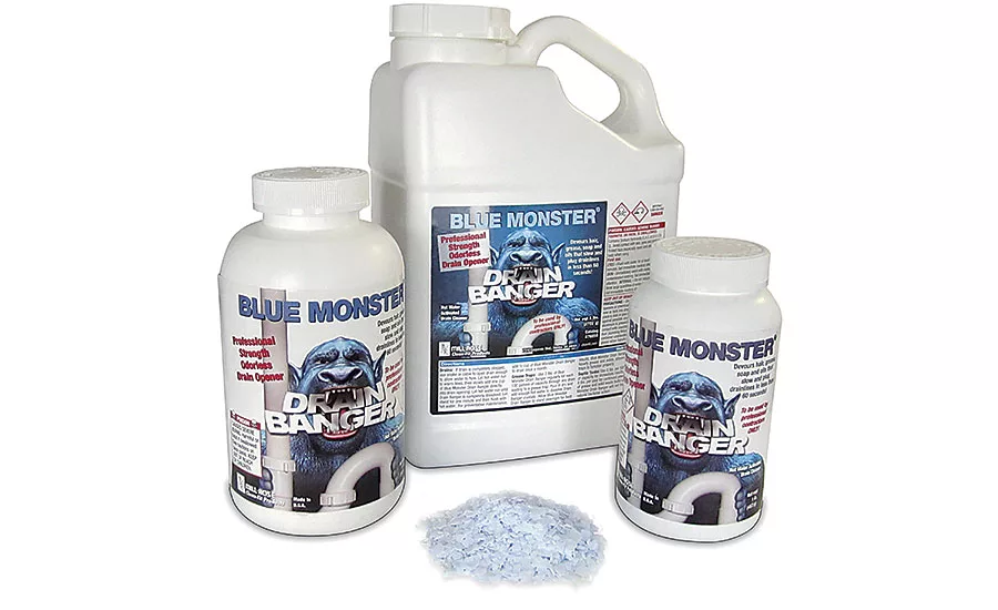 Blue Monster drain cleaner