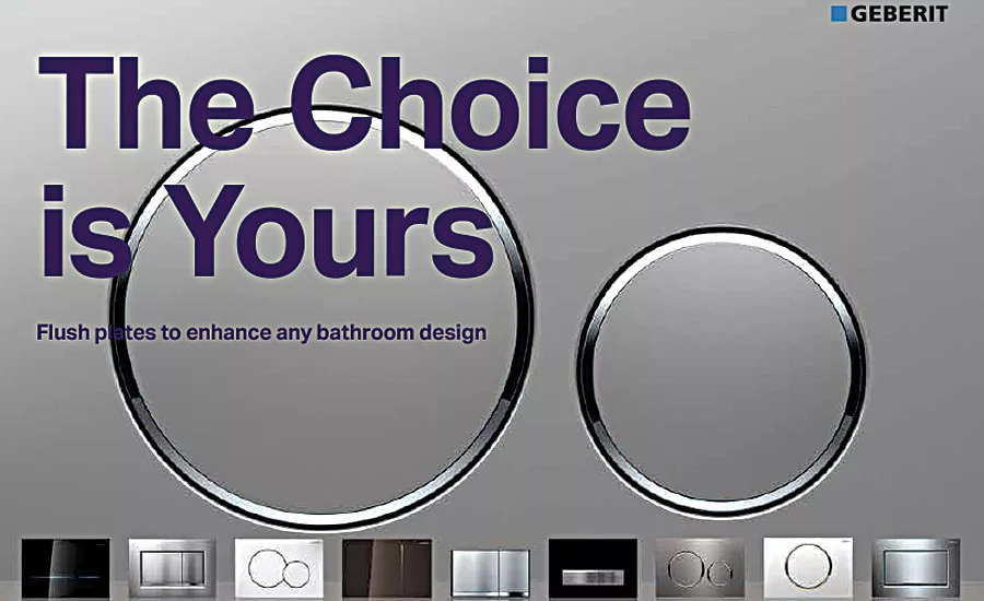 Geberit flush plate brochure