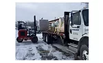 Members of Plumbers Local 370 are loading up their vehicles